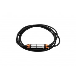 PSSO XLR cable COL 3pin 3m bk Neutrik